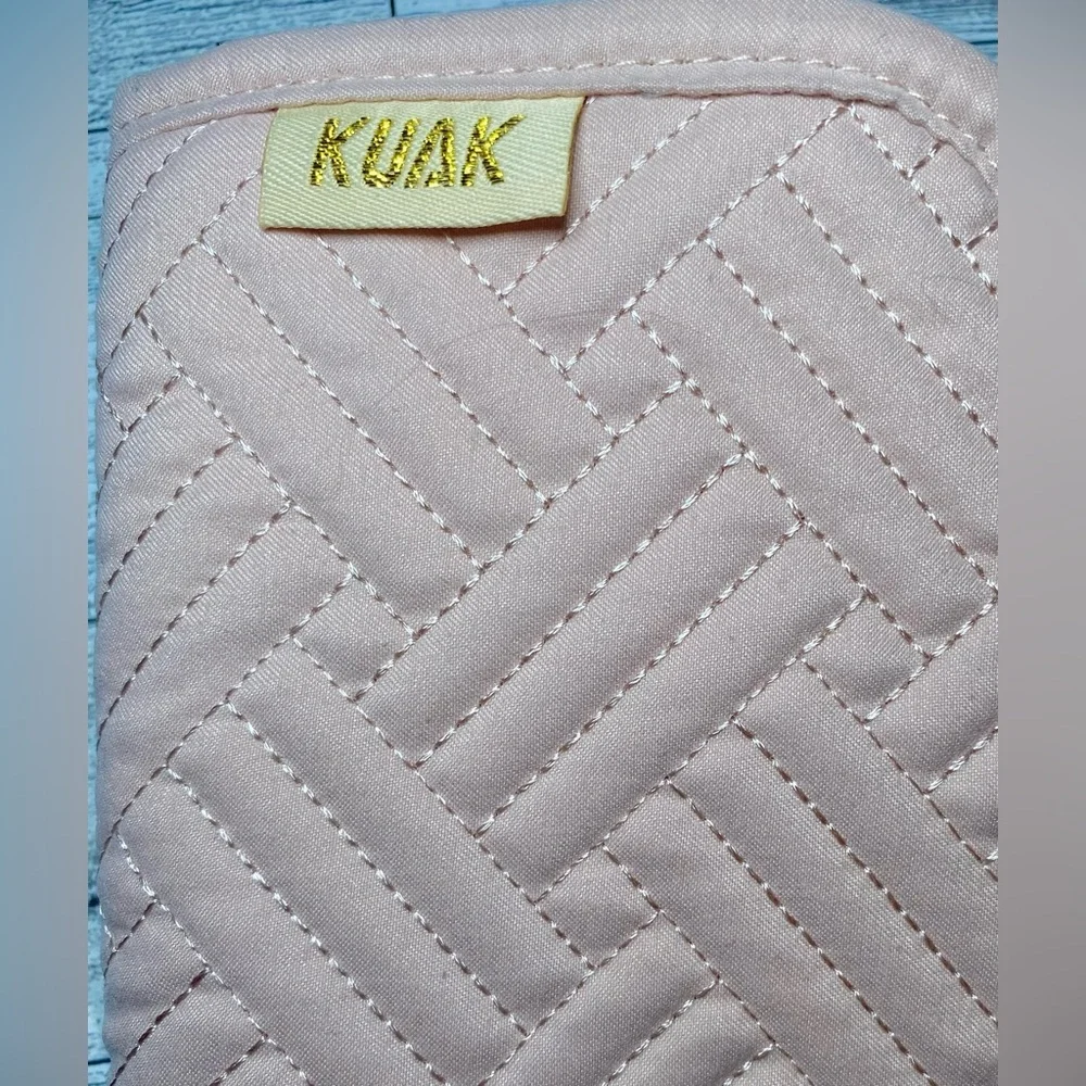 Kuak Travel Jewelry Foldable Blush Pink Portable‎ Makeup Organizer